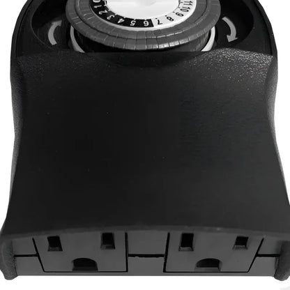 2 Outlet 15 Amp Outdoor Timer - Christmas Light Installation Accessories