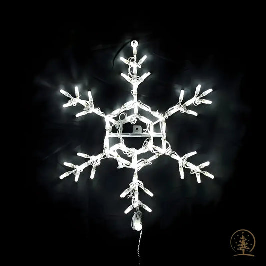 24’’ Ballentine Design Snowflake - Designer Series Display - Wireframes Displays and Yard Art