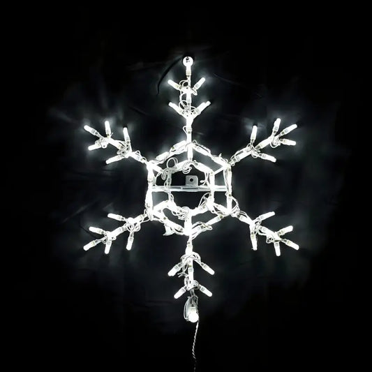 24’’ Ballentine Design Snowflake - Designer Series Display - Wireframes Displays and Yard Art