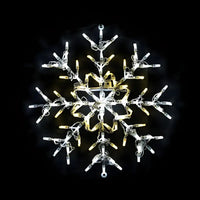 24" Evanston Design Snowflake — Designer Series Display [CLOSEOUT]