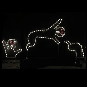 3 Piece Ghost Animated Wireframes, Displays and Yard Art Lori's Lighted D'Lites