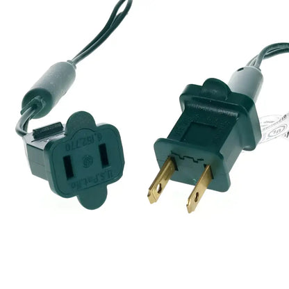 35 5mm Green LED Christmas Lights 4’’ Spacing - Christmas Lights