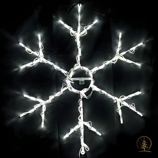 36’’ Avondale Design Snowflake - Designer Series Display - Wireframes Displays and Yard Art