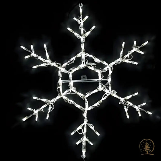 36’’ Ballentine Design Snowflake - Designer Series Display - Wireframes Displays and Yard Art