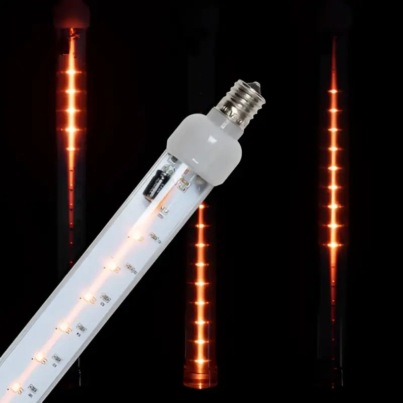 36’’ C9 Cascade Orange SMD LED Tubes - Box of 5 - Christmas Lights