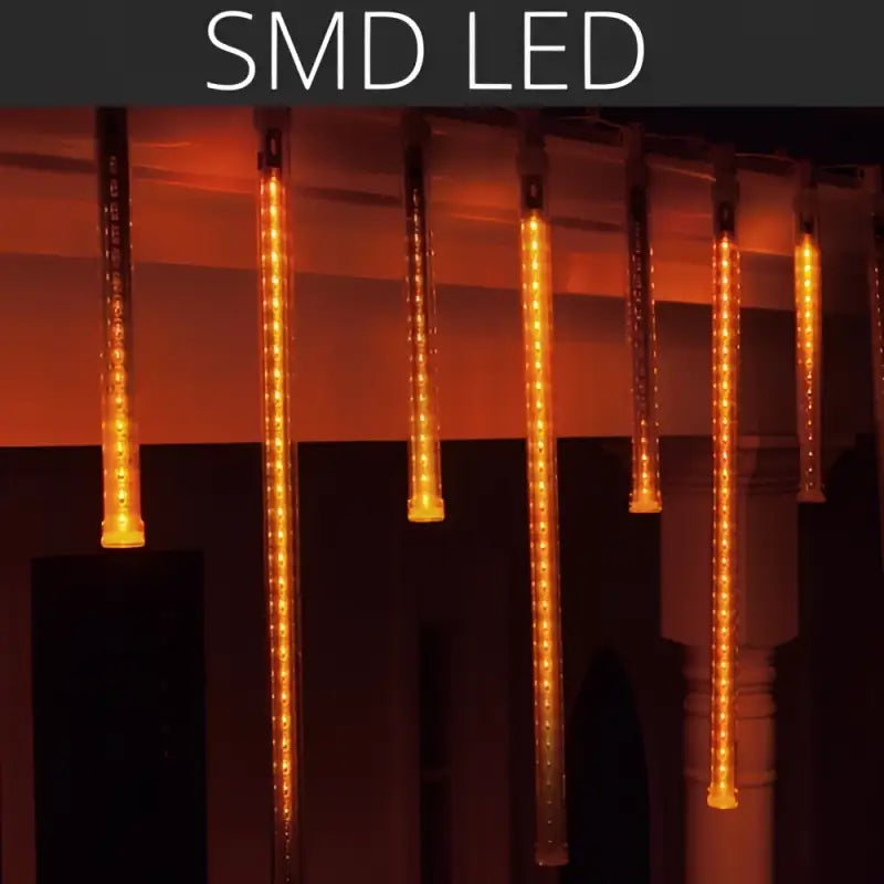 36’’ C9 Cascade Orange SMD LED Tubes - Box of 5 - Christmas Lights