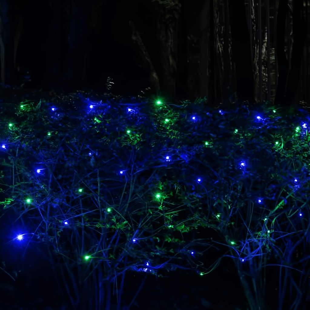 4' x 6' Blue and Green 5mm LED Christmas SofTwinkle Net Lights - The Christmas  Light Emporium