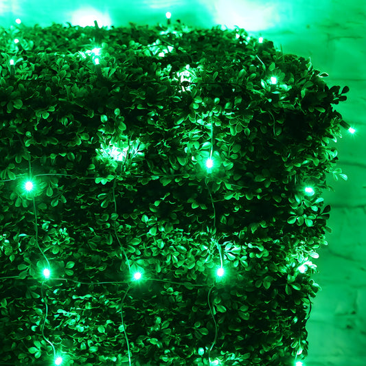 4’ x 6’ Green 5mm LED Christmas Net Lights - Christmas Lights