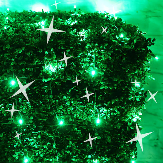 4’ x 6’ Green 5mm LED Smooth Fade DreamSpark Net Lights - Christmas Lights