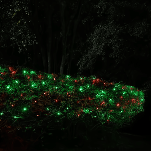 4' x 6' Red and Green 5mm LED Christmas SofTwinkle Net Lights Christmas Lights Wintergreen Corporation