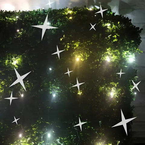 5mm 4’ x 6’ Champagne - Warm White Pure White Cool White DreamSpark® Smooth Fade LED Net Lights Green Wire - Christmas