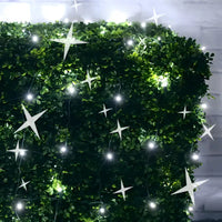 5mm 4' x 6' Cool White Twinkle LED Net Lights, Green Wire