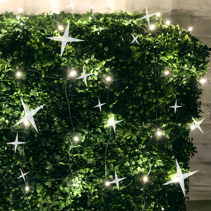 5mm 4’ x 6’ Warm White Twinkle LED Net Lights - Christmas Lights