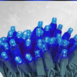 5mm LED Smooth Fade Lights, DreamSpark, Blue, 70 Bulbs, 4" Spacing Christmas Lights DreamSpark