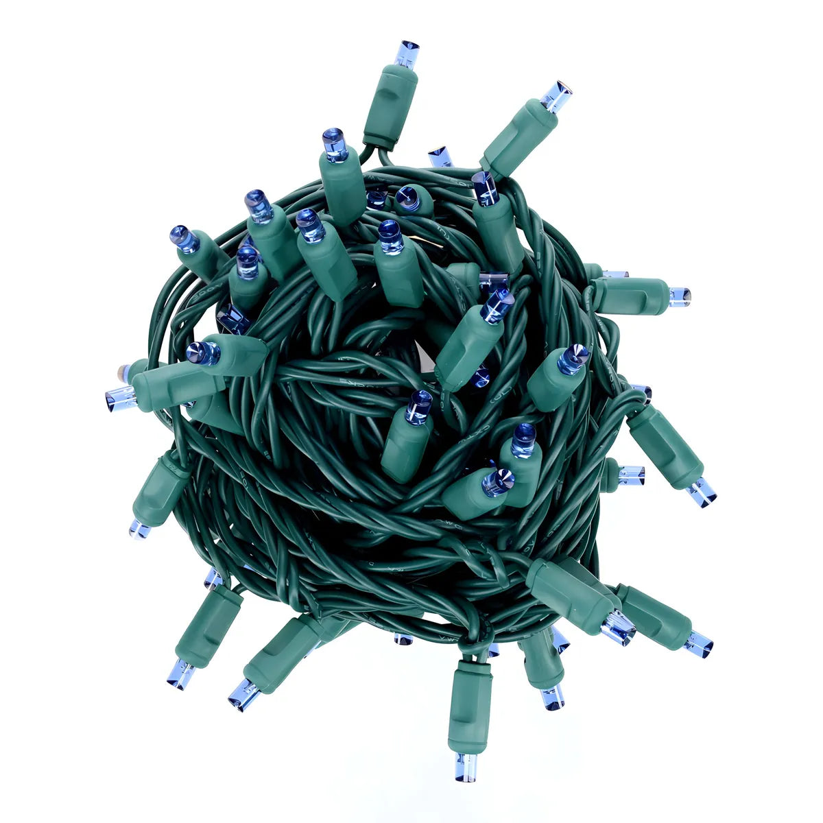 70 5mm Blue DreamSpark Slow Fade LED Christmas Lights 4’’ Spacing - Christmas Lights
