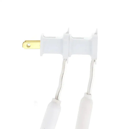 70 5mm Cool White DreamSpark Slow Fade LED Christmas Lights 4’’ Spacing White Wire - Christmas Lights