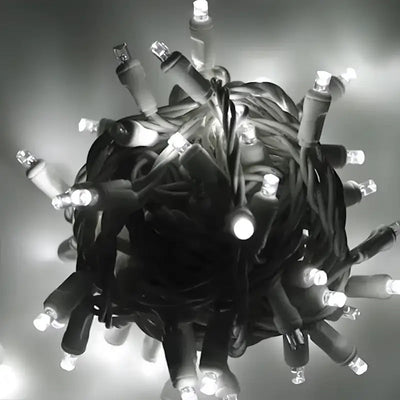 Cool White DreamSpark slow fade LED Christmas lights