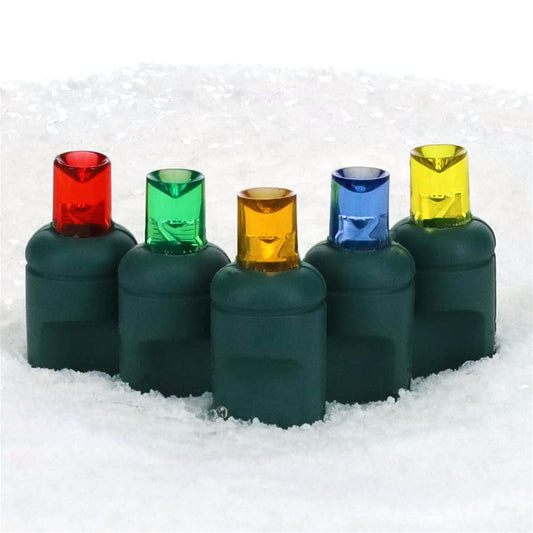 70 5mm Multicolor LED Christmas Lights 4’’ Spacing - Christmas Lights