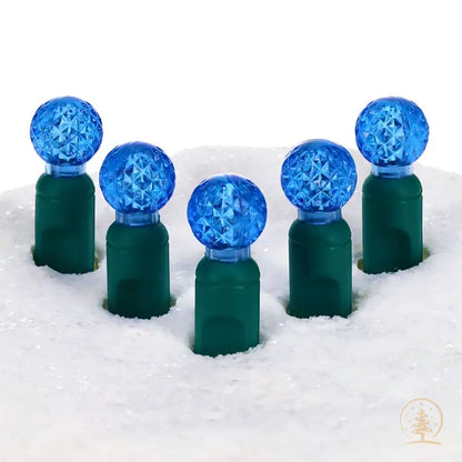 70 G12 Blue LED Christmas Lights 4’’ Spacing - Christmas Lights