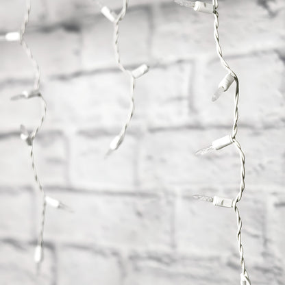 70 M5 Champagne Warm White Pure White Cool White DreamSpark Slow Fade LED Icicle Lights - Christmas Lights
