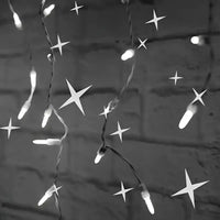 70 M5 Cool White DreamSpark® Slow Fade LED Icicle Lights, White Wire [CLOSEOUT]