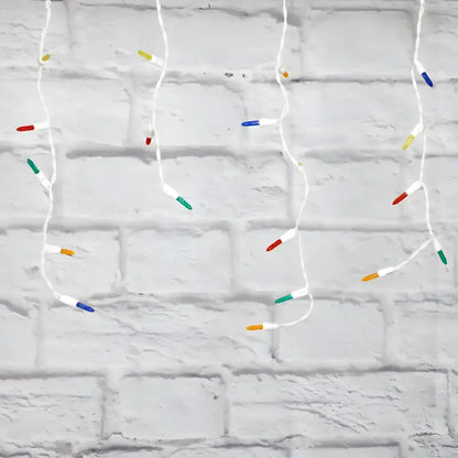 70 M5 Multicolor LED Icicle Lights Christmas Lights