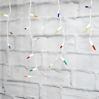 70 M5 Multicolor LED Icicle Lights Christmas Lights