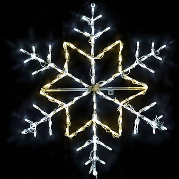 36" Devonshire Design Snowflake - Designer Series Display