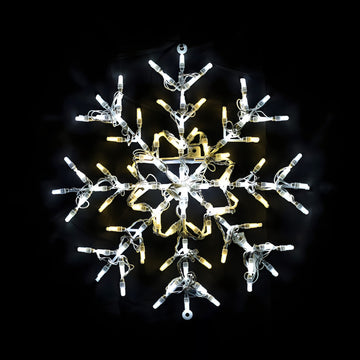 24" Evanston Design Snowflake - Designer Series Display