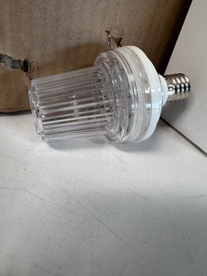C9 Strobe Light, Clear, Xenon, Lot of (100) Individual Bulbs