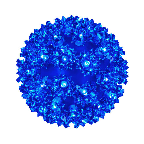 7.5" Blue 5mm LED Starlight Sphere