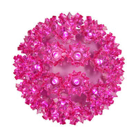 10" Pink 5mm LED Starlight Sphere