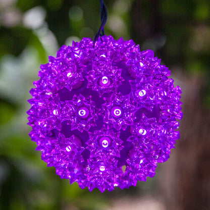 10" Purple 5mm LED Starlight Sphere