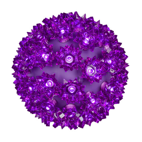 10" Purple 5mm LED Starlight Sphere