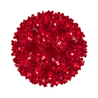 10" Red 5mm LED Starlight Sphere