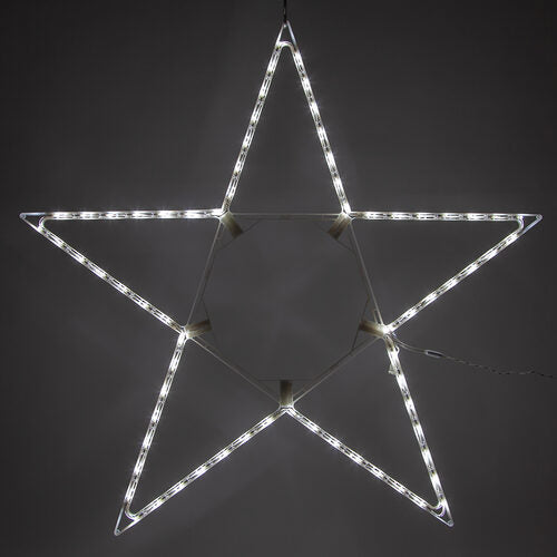 48" Cool White LED Folding Star