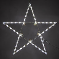 32" Cool White LED Folding Star