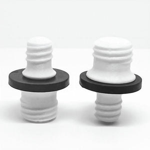 Socket Stuffer, Screw In Socket Covers, Seals for Empty C7 and C9 Sockets, White, Pack of 25 - The Christmas Light Emporium