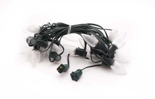 Lite-Netics C9 Magnetic Stringer, Green Wire, 12" Spacing  SPT1 - 25 feet