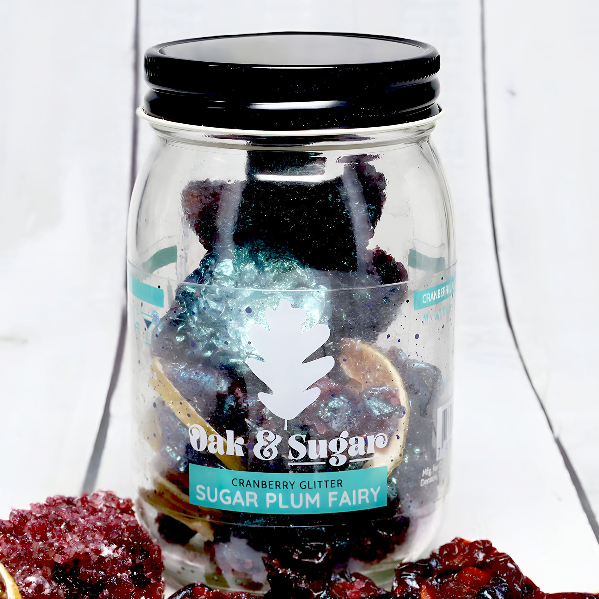 Cranberry Glitter Sugar Plum Fairy Cocktail Infusion Kit - LIMITED EDITION