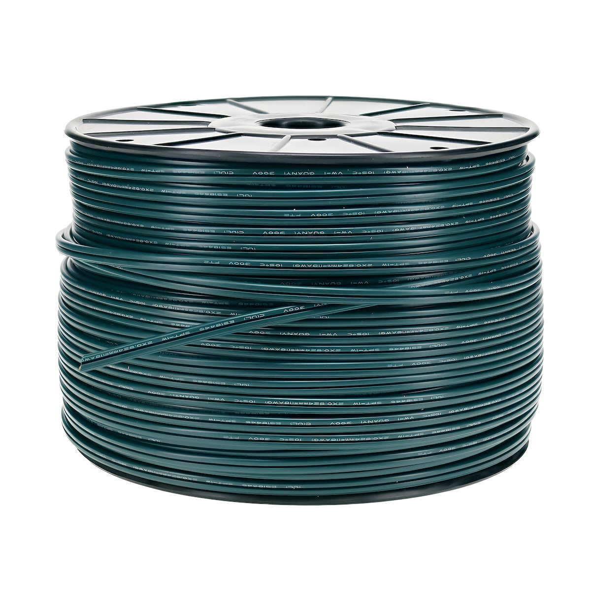 Wire, Zipcord 18 Gauge SPT1, 250', Green