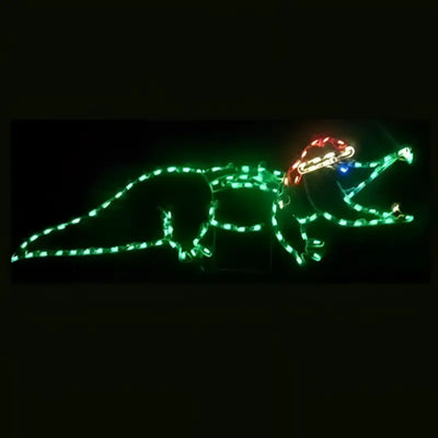 Animals lighted wireframe display