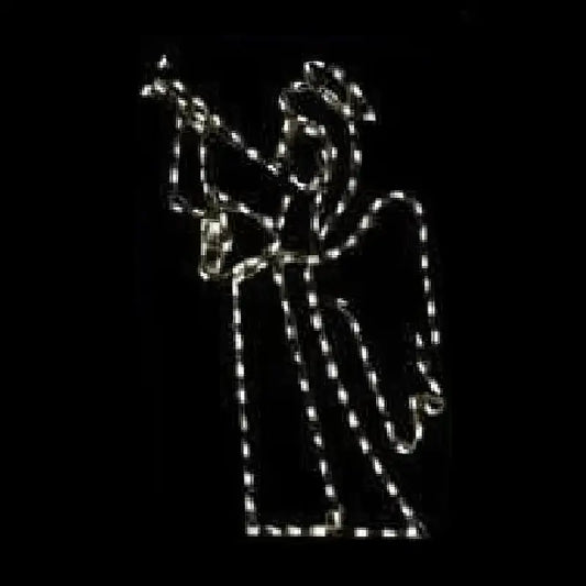 Angel with Trumpet Large - Wireframes Displays and Yard Art