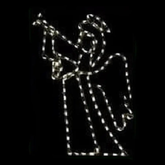 Angel with Trumpet Medium - Wireframes Displays and Yard Art