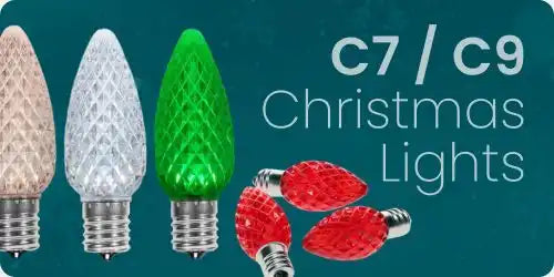C7 and C9 Christmas lights