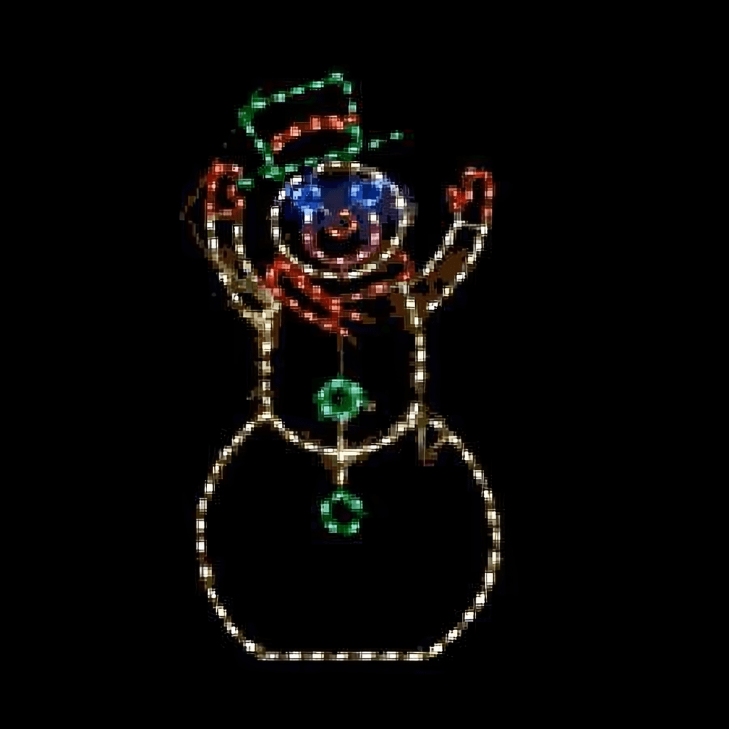 Basic Snowman Large - The Christmas Light Emporium