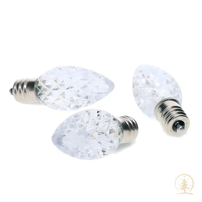 C7 Cool White ProCore LED Christmas Light Bulbs - Christmas Lights