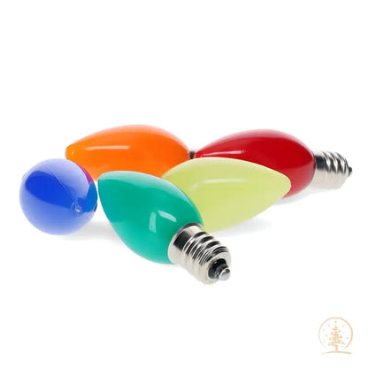C7 Multicolor ProCore LED Christmas Light Bulbs Pack of 25 - Christmas Lights