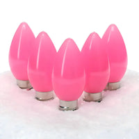 C7 Pink Smooth ProCore® LED Christmas Light Bulbs