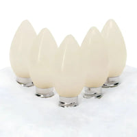 C7 Warm White Smooth ProCore® LED Christmas Light Bulbs